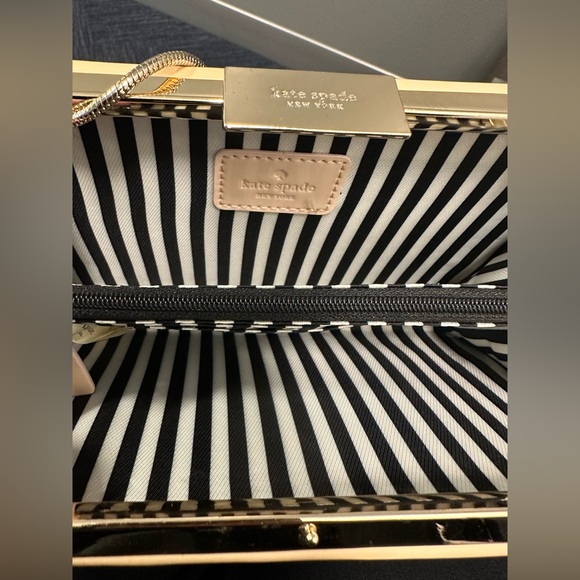 Vintage Kate Spade Novelty Tower Avenue Radio Samira Convertible Clutch - Picture 6 of 12